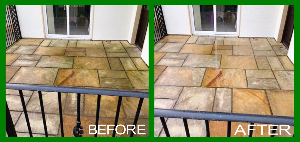 Power washing in Naas and Celbridge carried out by Willows Power Washing Naas