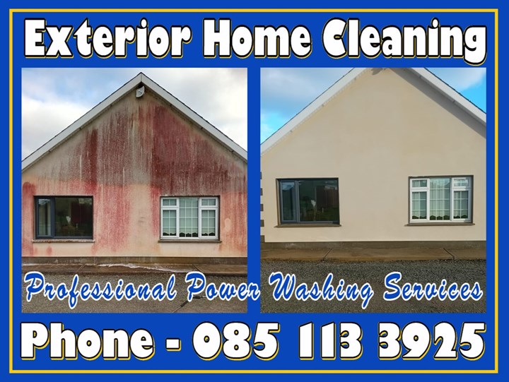 Power washing in Waterford is carried out by Exterior Home Cleaning