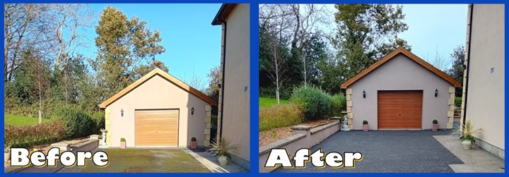 Agricultural power washing in Waterford is carried out by Exterior Home Cleaning