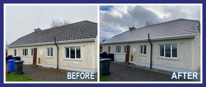 Power washing in Athlone, Moate, Birr, and Ballyforan is carried out by JMC Power Washing