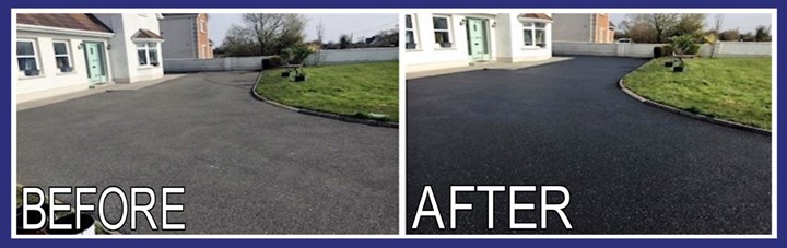 Driveway power washing in Athlone, Moate, Birr, and Ballyforan is carried out by JMC Power Washing