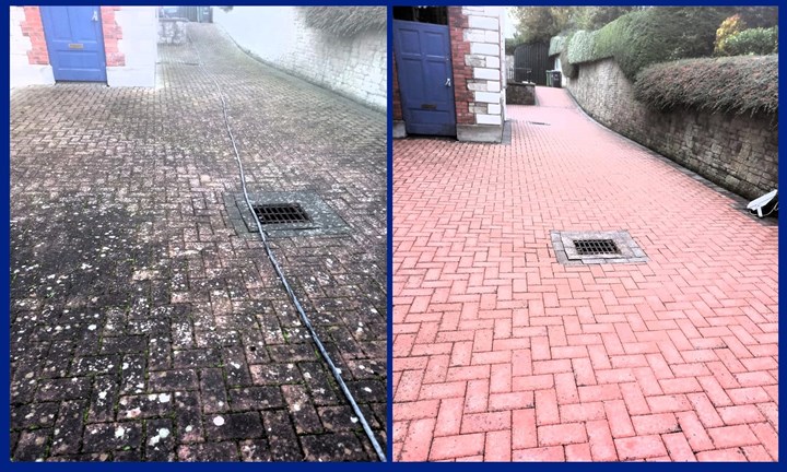 Power Washing Drogheda before and after