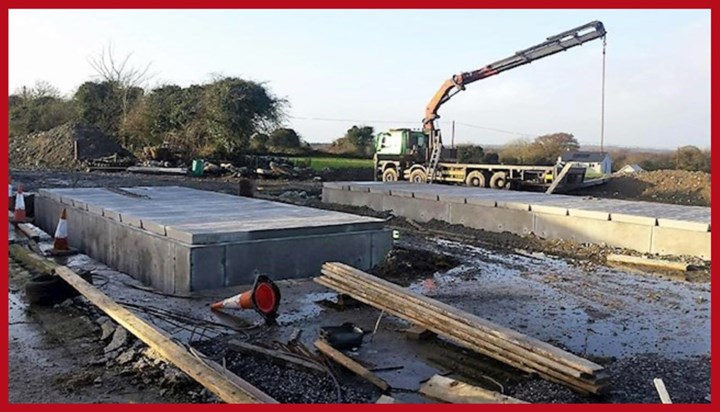 Precast concrete products in Westmeath are manufactured by Scally Precast Ltd