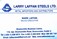 Larry Laffan Steels Ltd