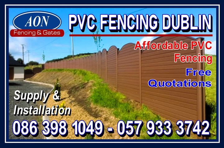 PVC Fencing Dublin - Aon Fencing & Gates