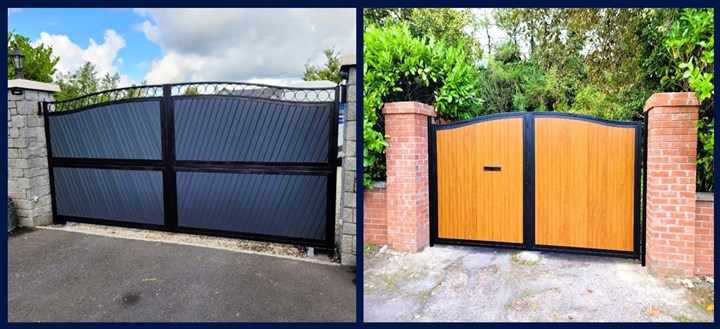 PVC Gate installations in Clare - AON Gates