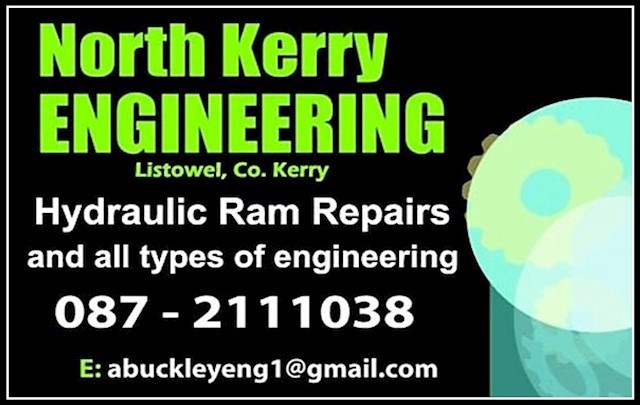 Hydraulic ram repairs County Kerry logo