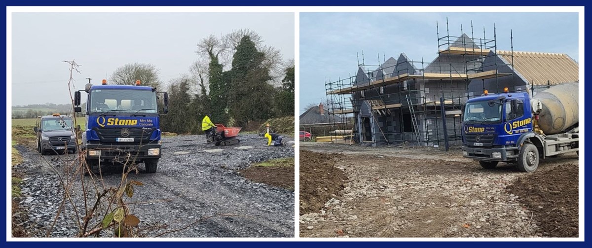 Readymix concrete deliveries in Dundalk and Ardee