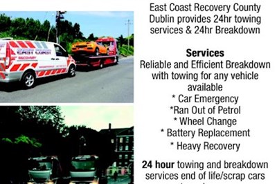 Motorway Recovery Dublin, East Coast Recovery