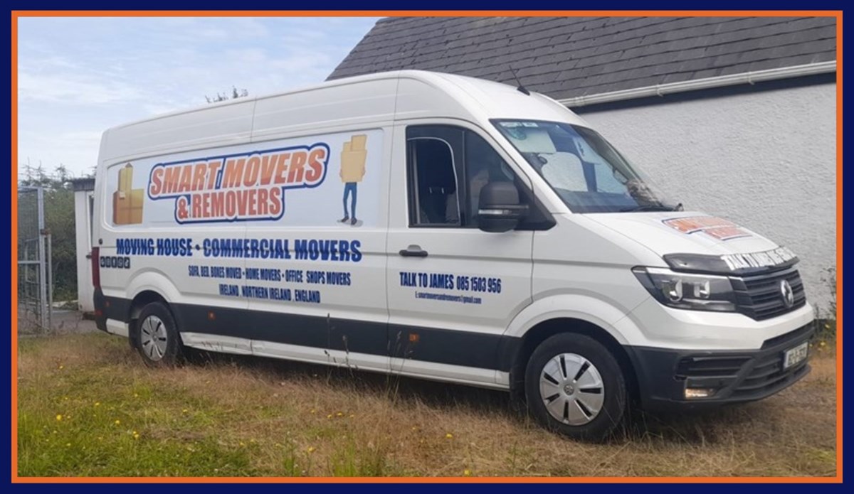 Courier services to and from Kildare are provided by Man With Van Kildare