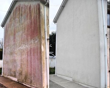 image of soft washing from Sid's Services Sligo