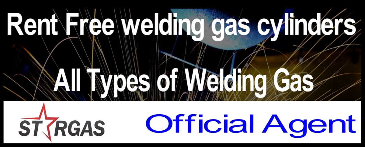 Rent free welding gas cylinders Kingscourt