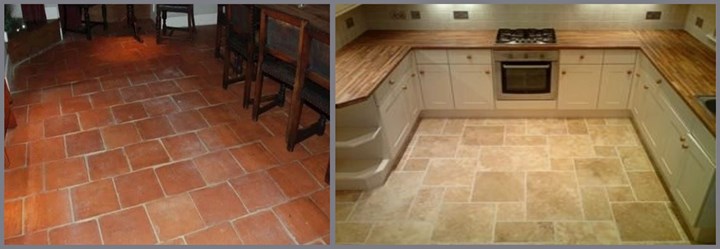 Terracotta floor maintenance, Louth