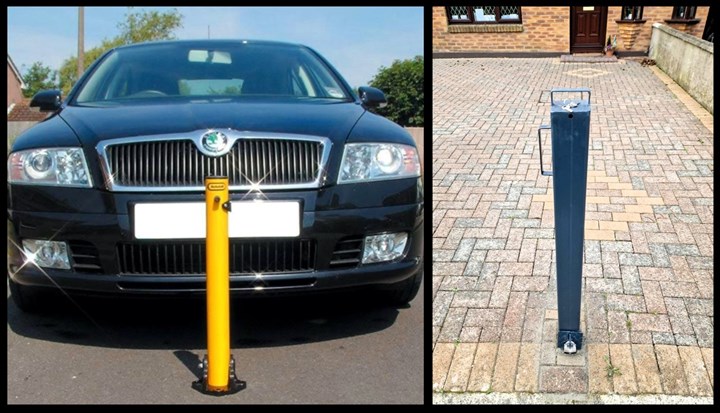 Residential security bollards in Clondalkin supplied by Barrett Security Bollards