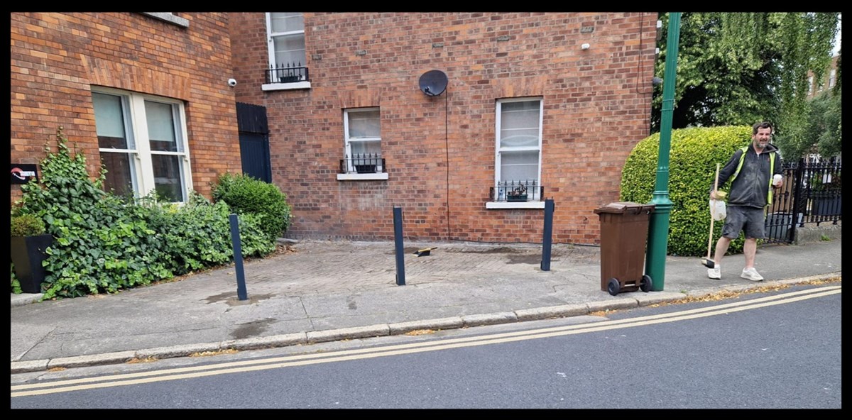 Residential security bollards in Clondalkin supplied by Barrett Security Bollards
