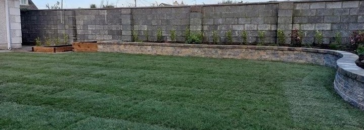 Roll out turf lawns in North County Dublin Residental