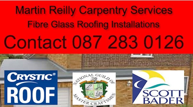 Fibre Glass roofing contractor in County Cavan.