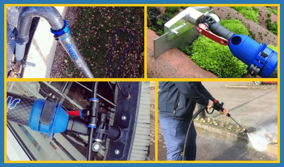 Equipment used for roof and gutter cleaning in Tralee and Kerry