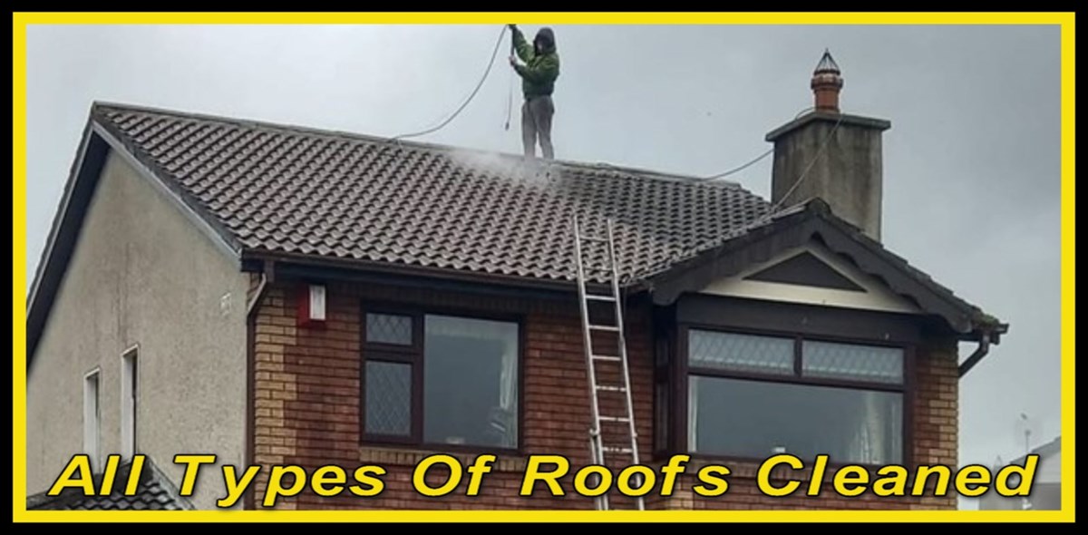 Roof cleaning in Mallow, Midleton, and Fermoy