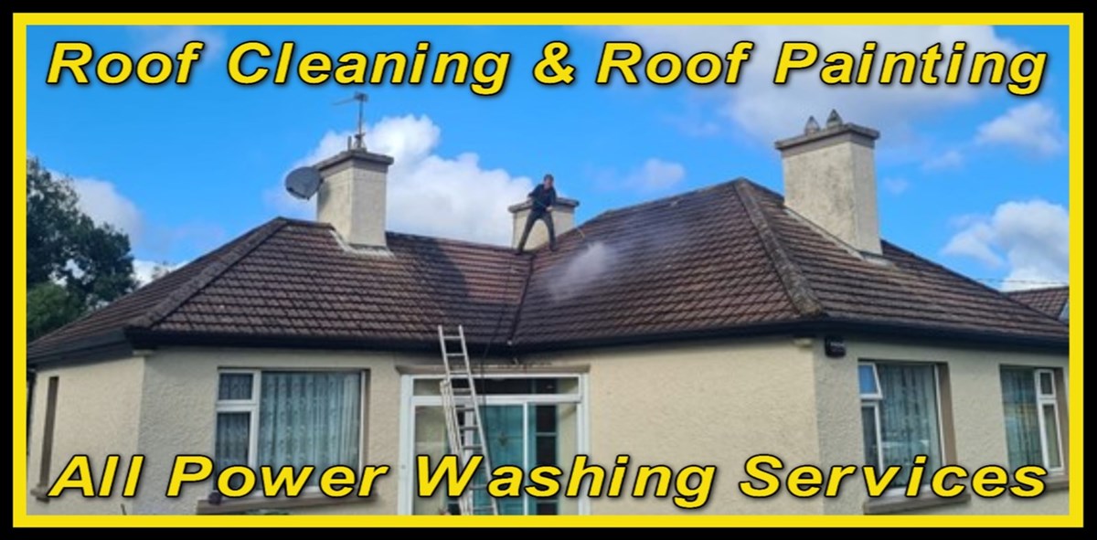 Roof cleaning in Mallow, Midleton, and Fermoy