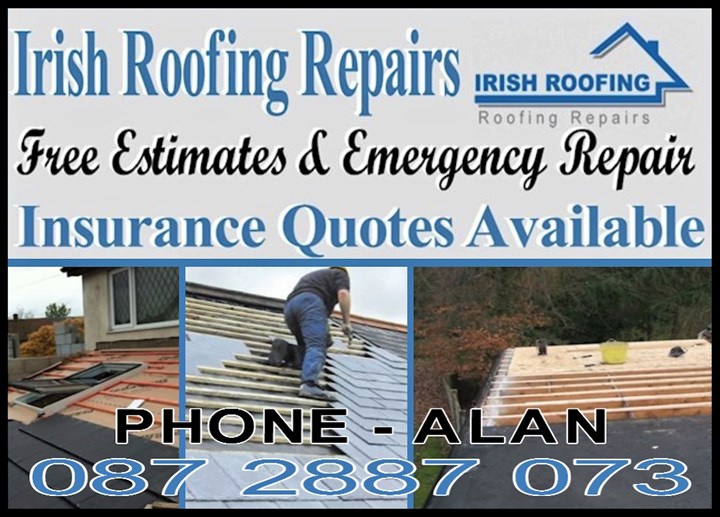 Roofer in Baldoyle, logo