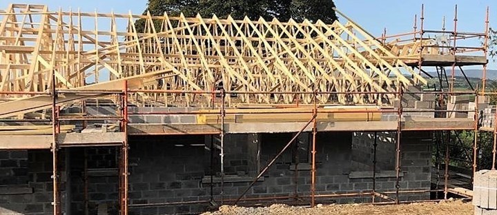 Constructing new roofs in Sligo