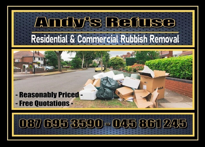 Andy's Refuse Celbridge - Rubbish Removal Celbridge, Maynooth, and Kilcock