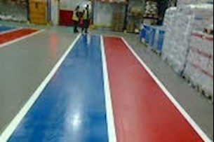 Image of rapid cure MMA acrylic floor in Dublin, rapid cure MMA acrylic floors in Dublin are provided by  O'Reilly Industrial Coatings