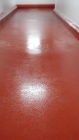 Image of floor with chemical resistant floor coating in Dublin by  O'Reilly Industrial Coatings, chemical resistant floor coatings in Dublin are available from  O'Reilly Industrial Coatings