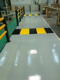 Image of rapid cure acrylic fb anti slip floor in Dublin, rapid cure acrylic fb anti slip floors in Dublin are provided by  O'Reilly Industrial Coatings