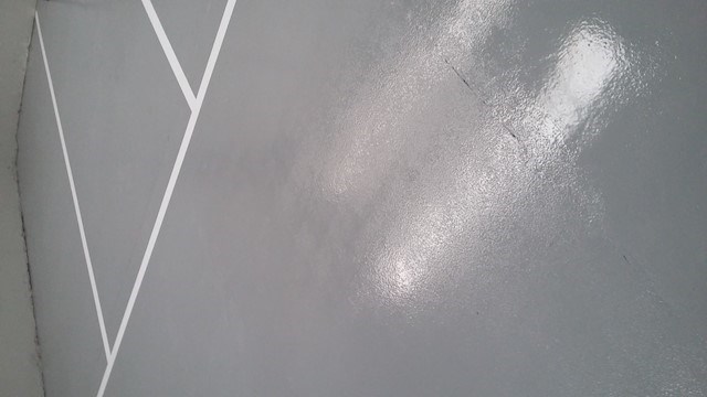 Image of rapid cure MMA acrylic decorative flake floor in Dublin, rapid cure MMA acrylic decorative flake floors in Dublin are provided by  O'Reilly Industrial Coatings