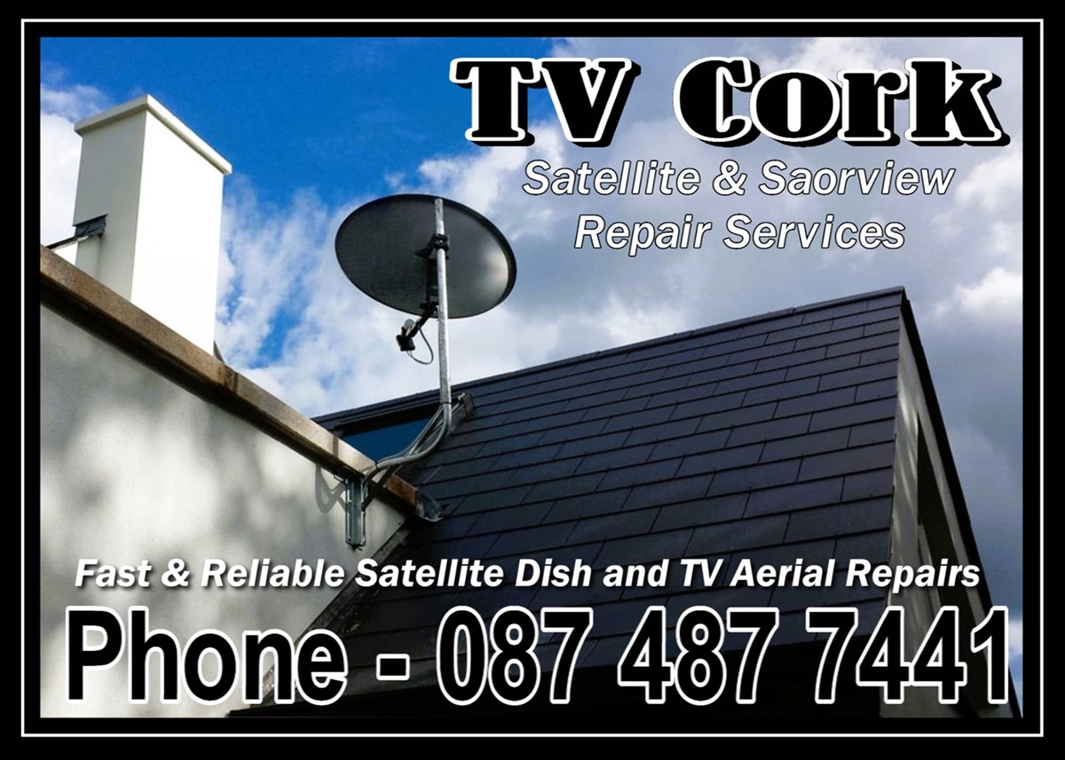 Satellite repairs carried out in Cork by Cork TV