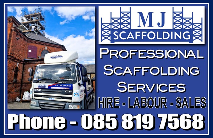 Scaffold Hire North County Dublin, MJ Scaffolding