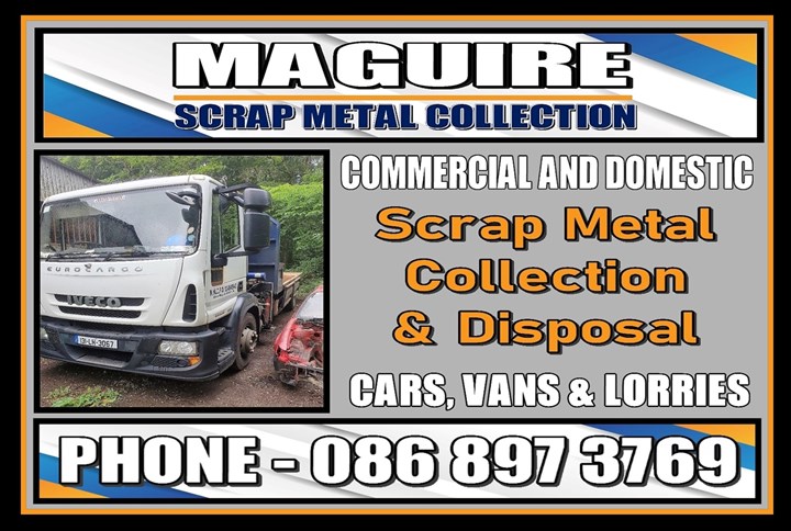Scrap metal collection Louth - Maguire Scrap Metal Collection