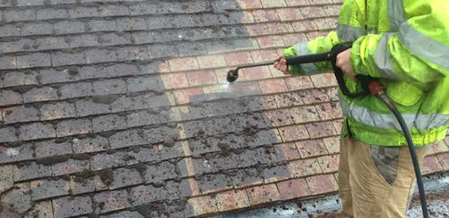 Dalkey, Killiney and Dun Laoighaire Roof cleaning service.