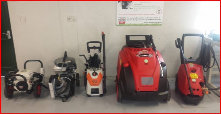 Second hand garden equipment in Dundalk is available from Denis F. Smyth's showroom