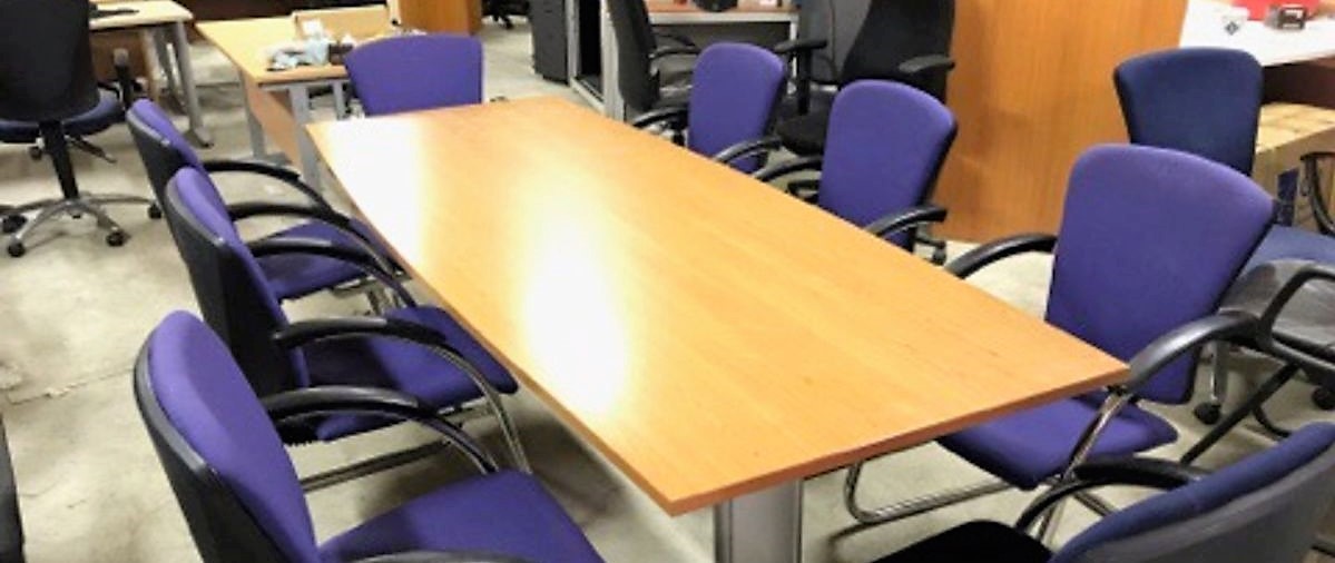 second hand office tables for sale near me