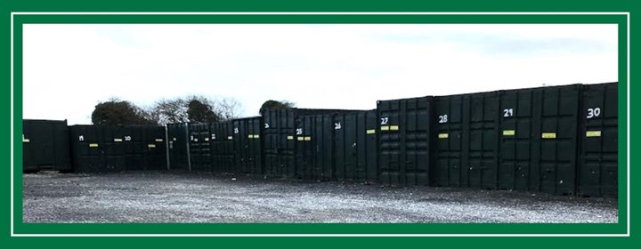 Storage container self-storage in Ratoath - provided by Roche Warehousing