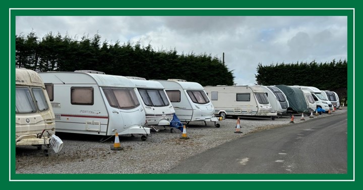 Camper and caravan storage in Ratoath, Dunshaughlin, Ashbourne, and Dunboyne - Roche Warehousing