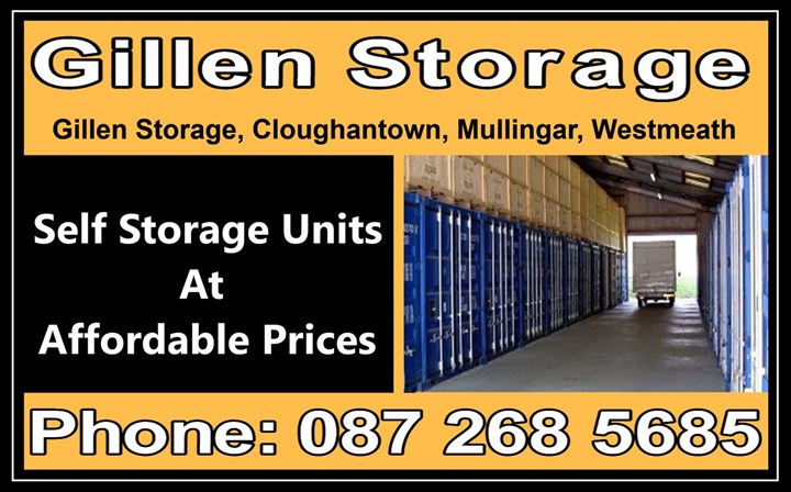 Storage units in Mullingar