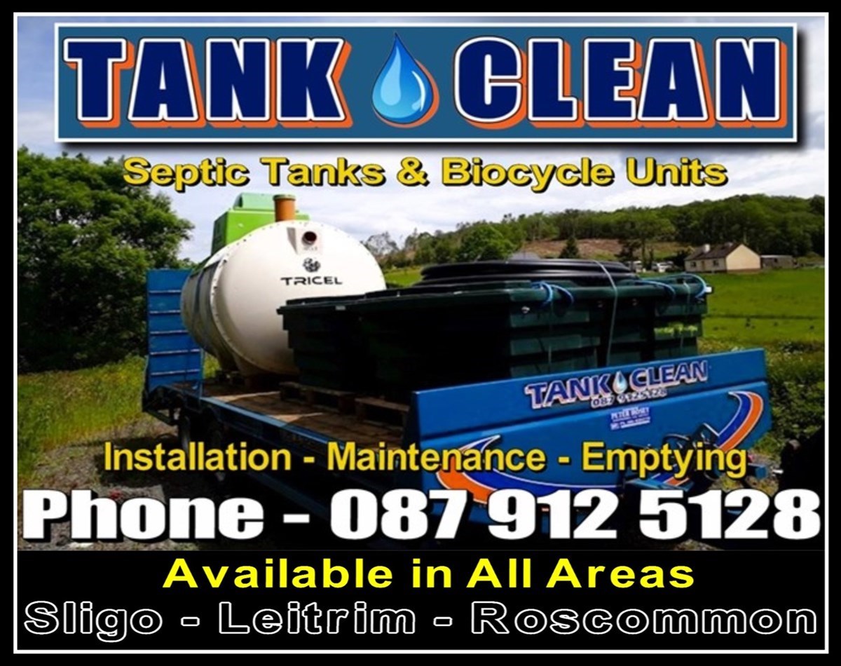 Septic tank maintenance in Sligo - carried out by Tank Clean