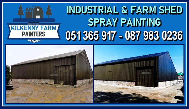 Farm shed spray painting Kilkenny - Kilkenny Farm Painters