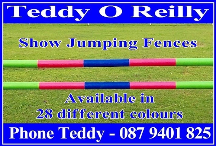 Teddy O Reilly Show Jumping Fences, Ireland