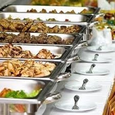 image of buffet catering from Silverline Catering