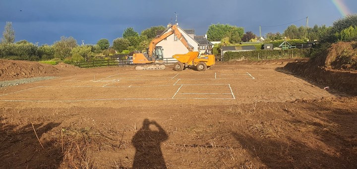 Site clearence in Wexford