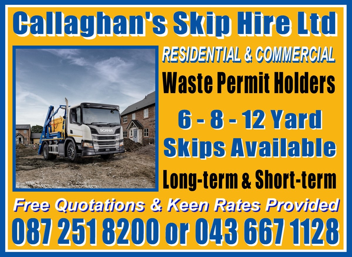 Skip hire in Longford header image