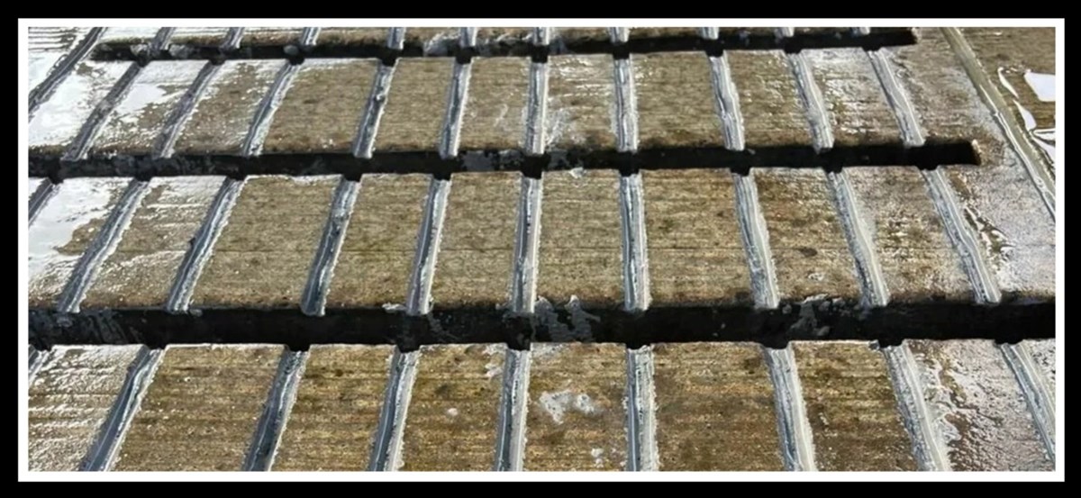 Slatted concrete grooving in Galway