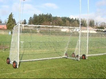 image of juvenile goal posts from Danny McGauran