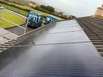 image of Solar PVs panels in Clare