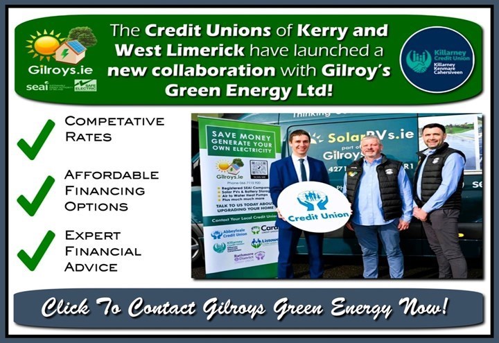 Solar PVs Limerick-Credit Union approved